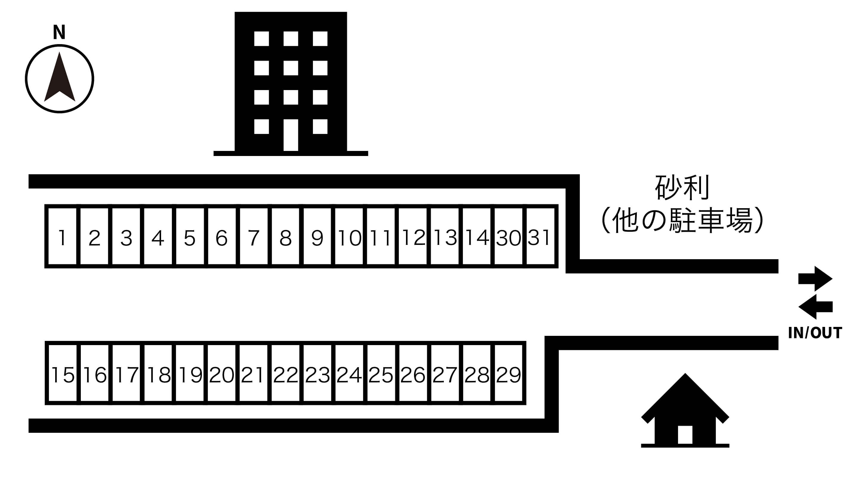 西鉄柳川駅から近くて安い隅町パーキング