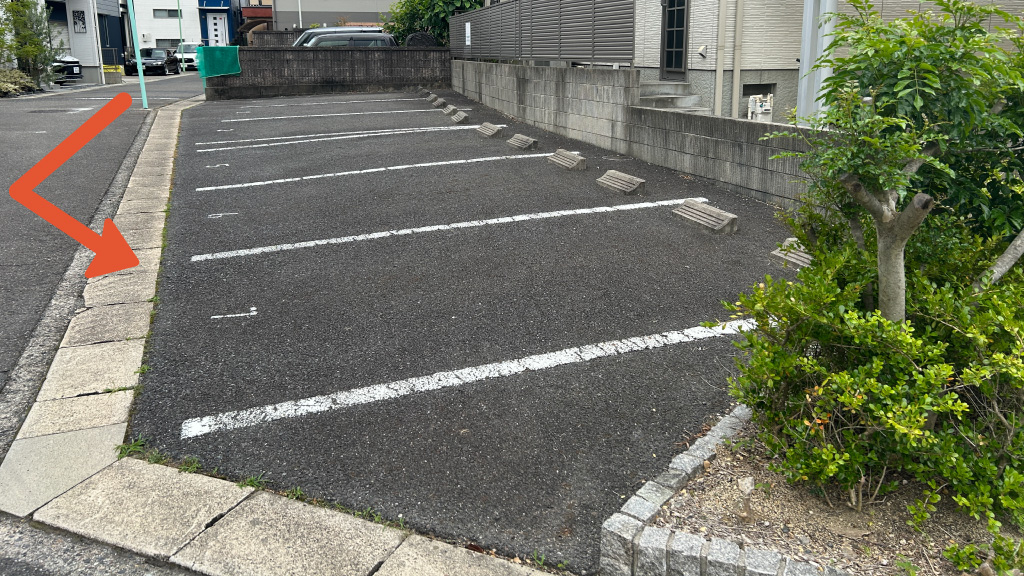 【7番・長さ450㎝まで】香坂410付近駐車場の写真