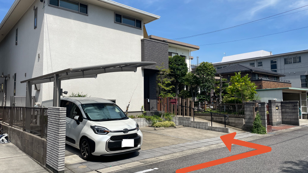 【長さ450㎝まで】一ツ木町4-40-7駐車場の写真