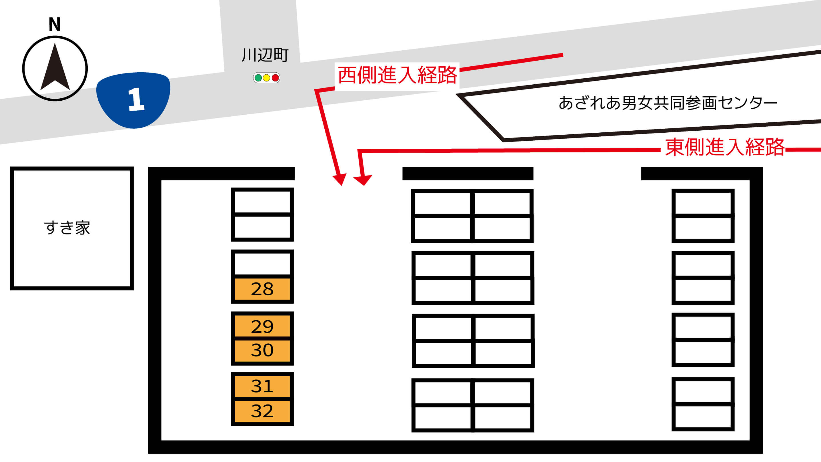 静岡から近くて安い【軽専用】第2千歳月極駐車場