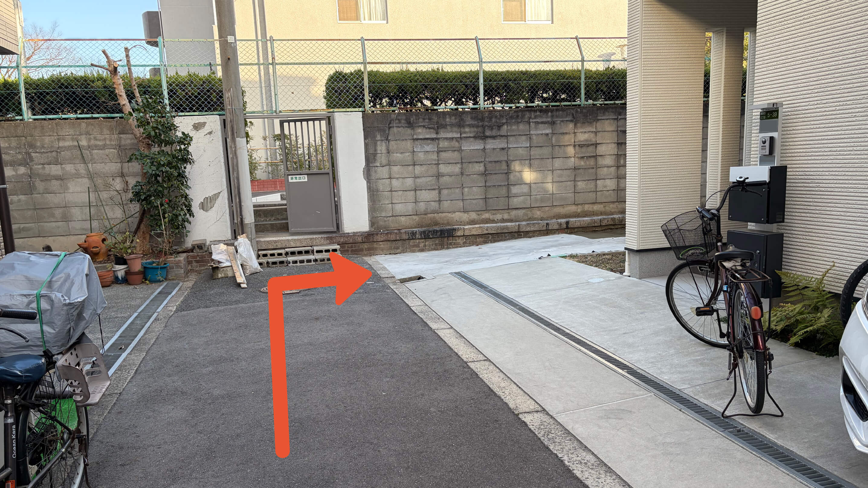 《バイク専用》鴫野西3丁目137-2駐車場の写真
