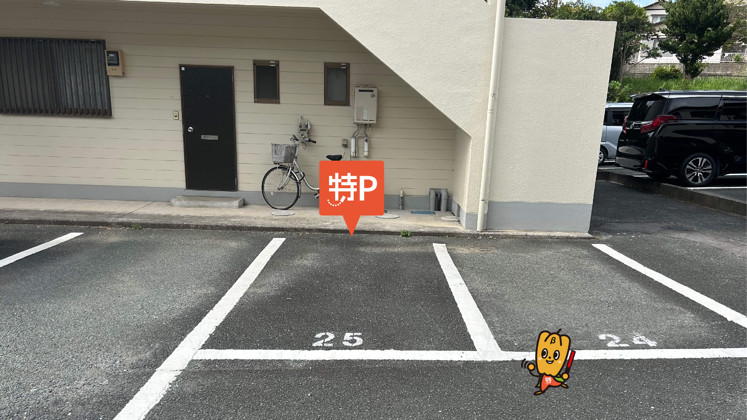 東福間駅から近くて安い《軽自動車》小竹2-1-1駐車場