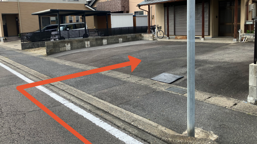 蘇原菊園町1-90-2駐車場の写真