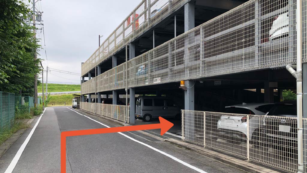 日之出町1-14-22 駐車場の写真