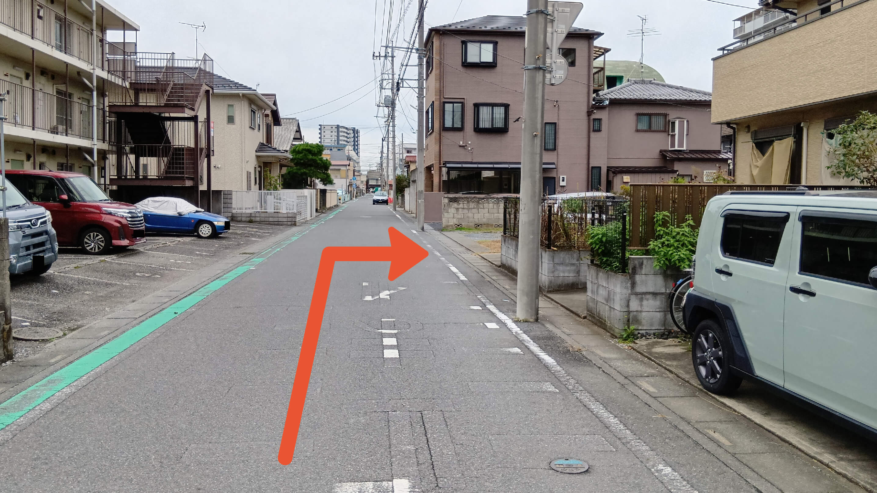 宮前町1-185-2駐車場の写真