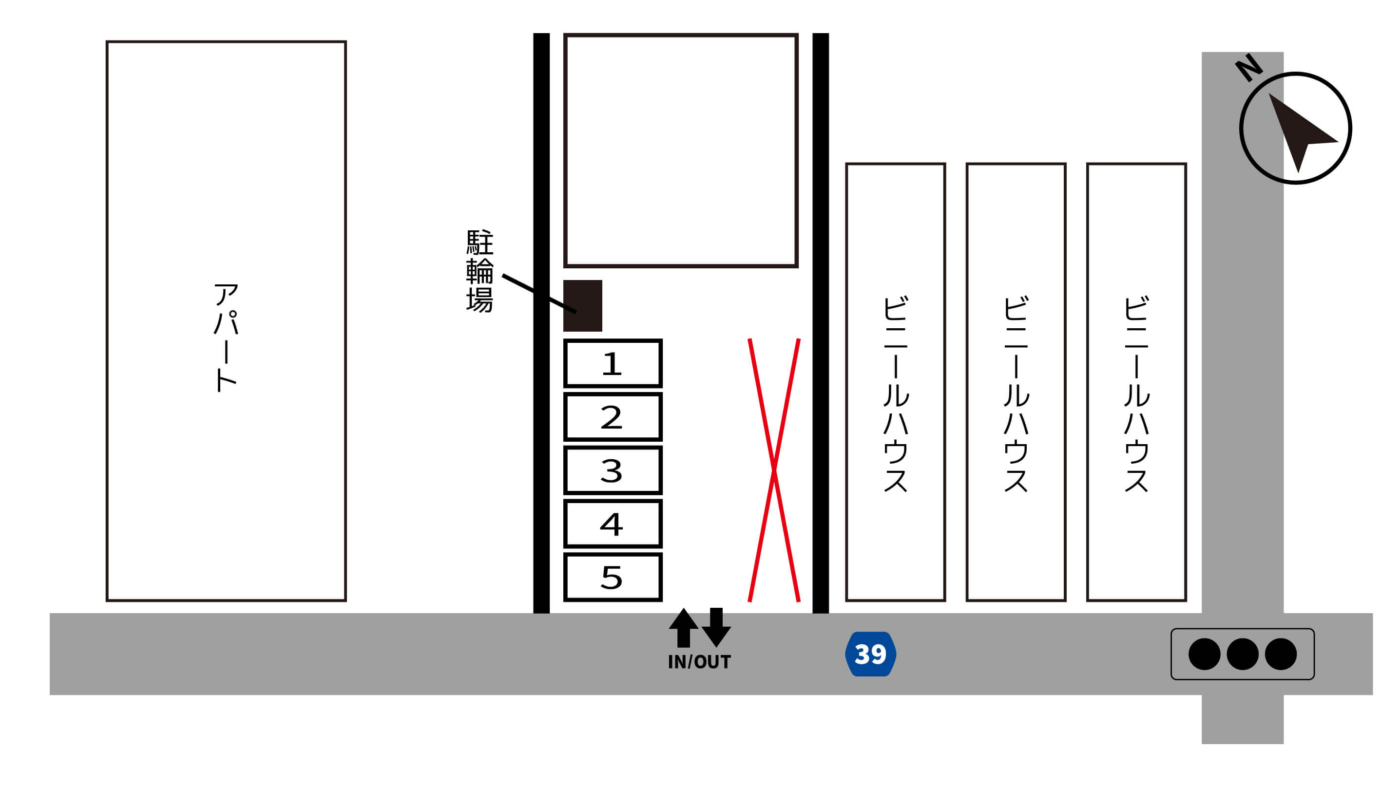 予約できる駐車場】特P 勝岡町131-1駐車場【 null / 24h 】（愛媛県