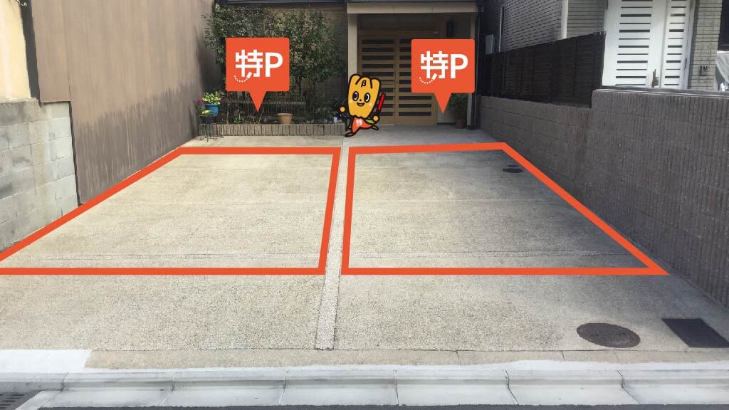 京都時代祭から近くて安い吉田二本松町21-7駐車場