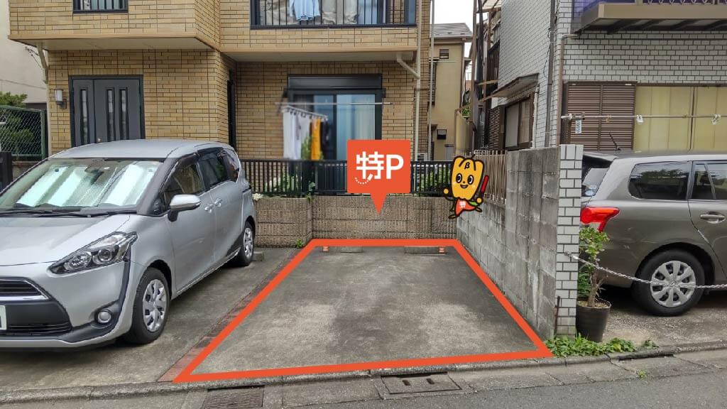 戸越銀座商店街から近くて安い豊町4-19-18駐車場