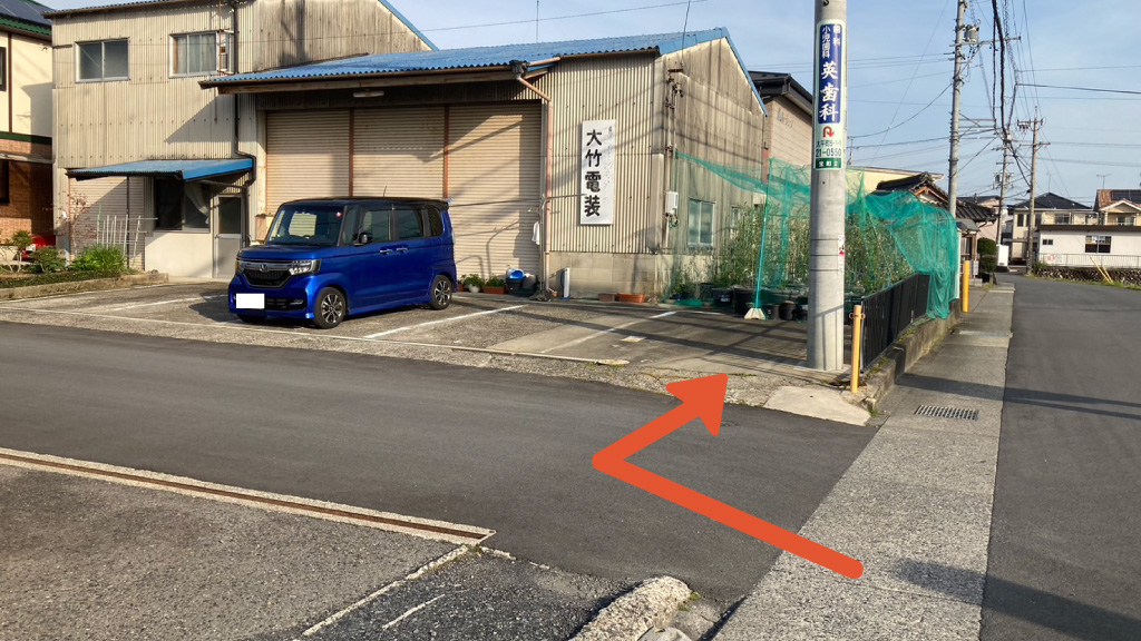 【コンパクトカーまで】宝町2-24の第６駐車場の写真