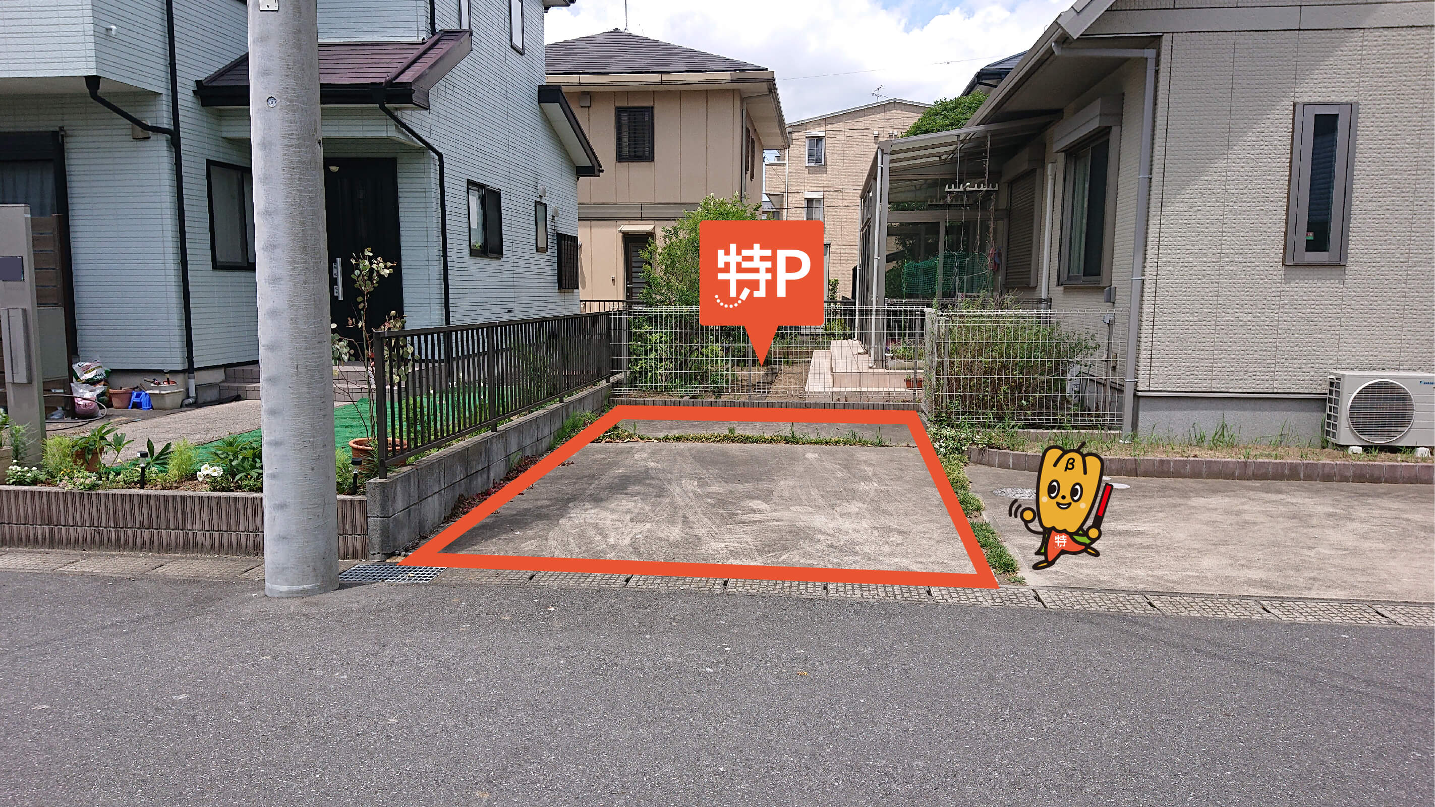 八幡宿駅から近くて安い八幡846-2駐車場