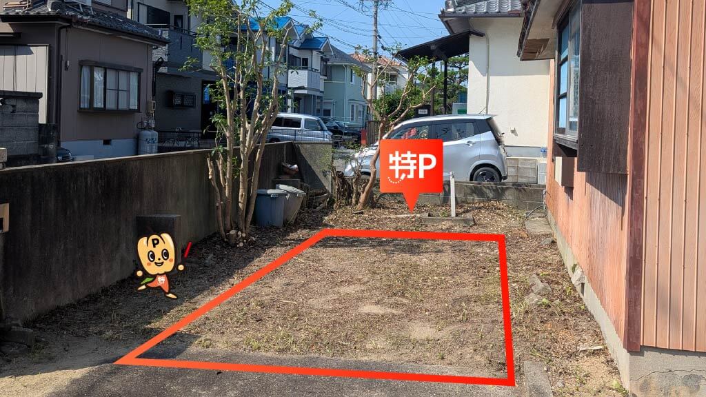 鈴鹿げんき花火大会から近くて安い【臨時】寺家6丁目7-32駐車場