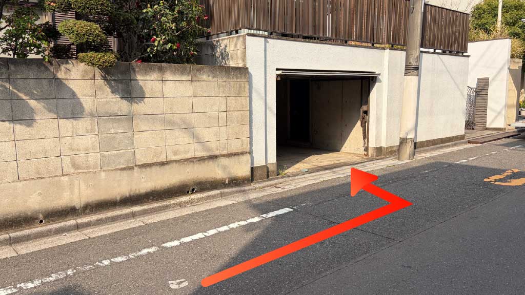 井草4-8-6駐車場の写真