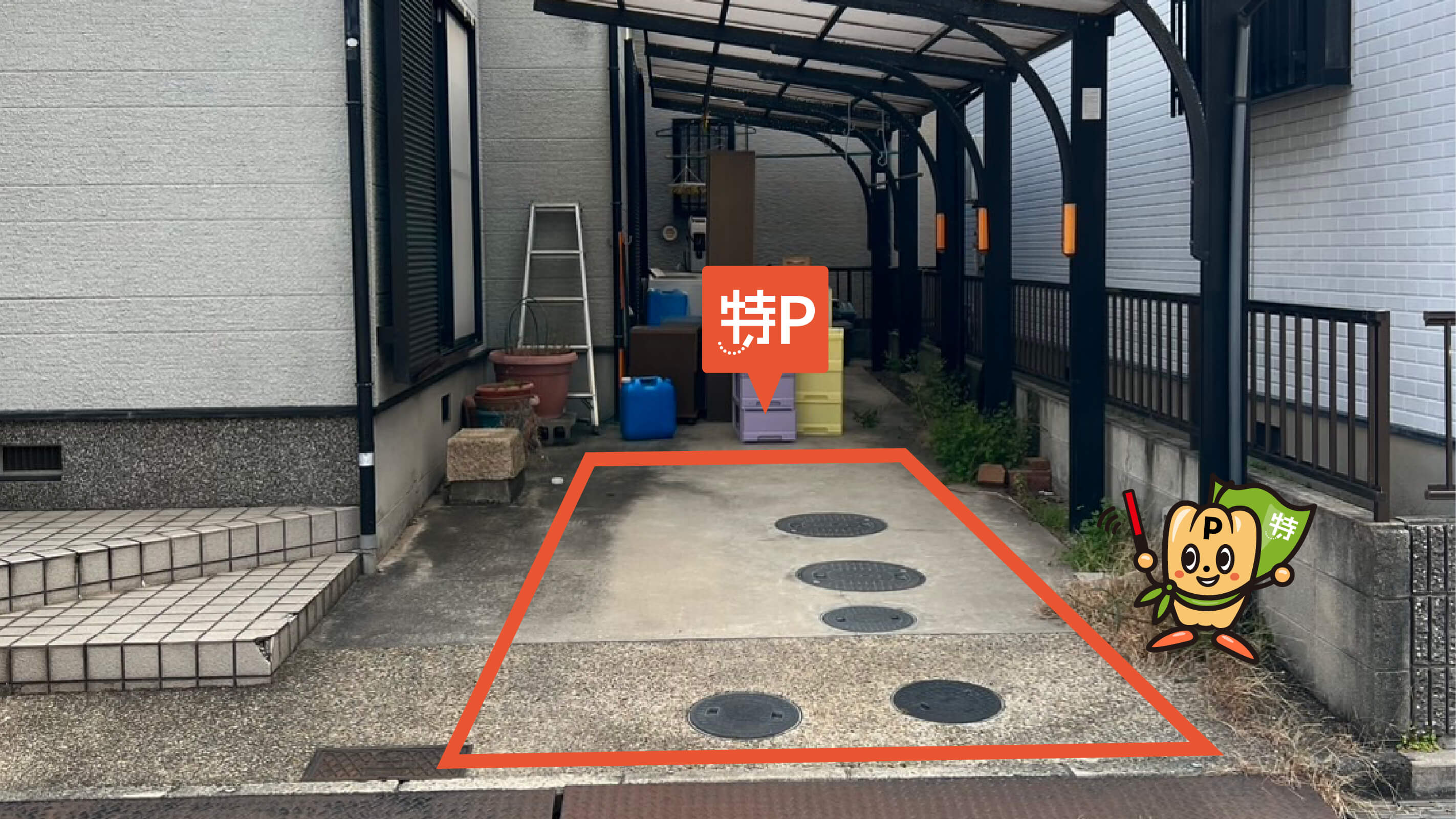 紀ノ川駅から近くて安い市小路128-9駐車場