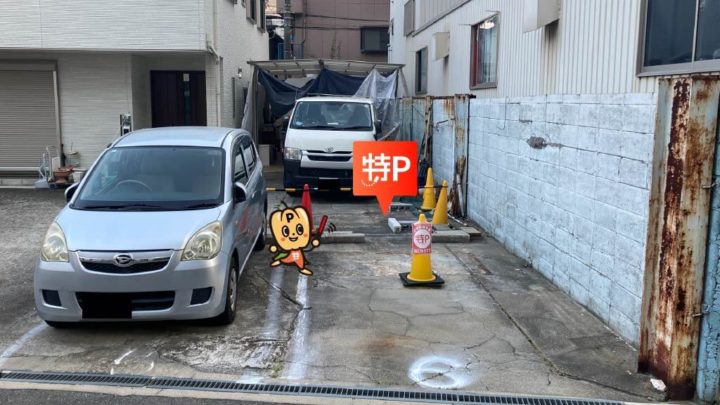 大阪城ホールから近くて安い【6番・軽自動車専用】鴫野西2-3-16駐車場