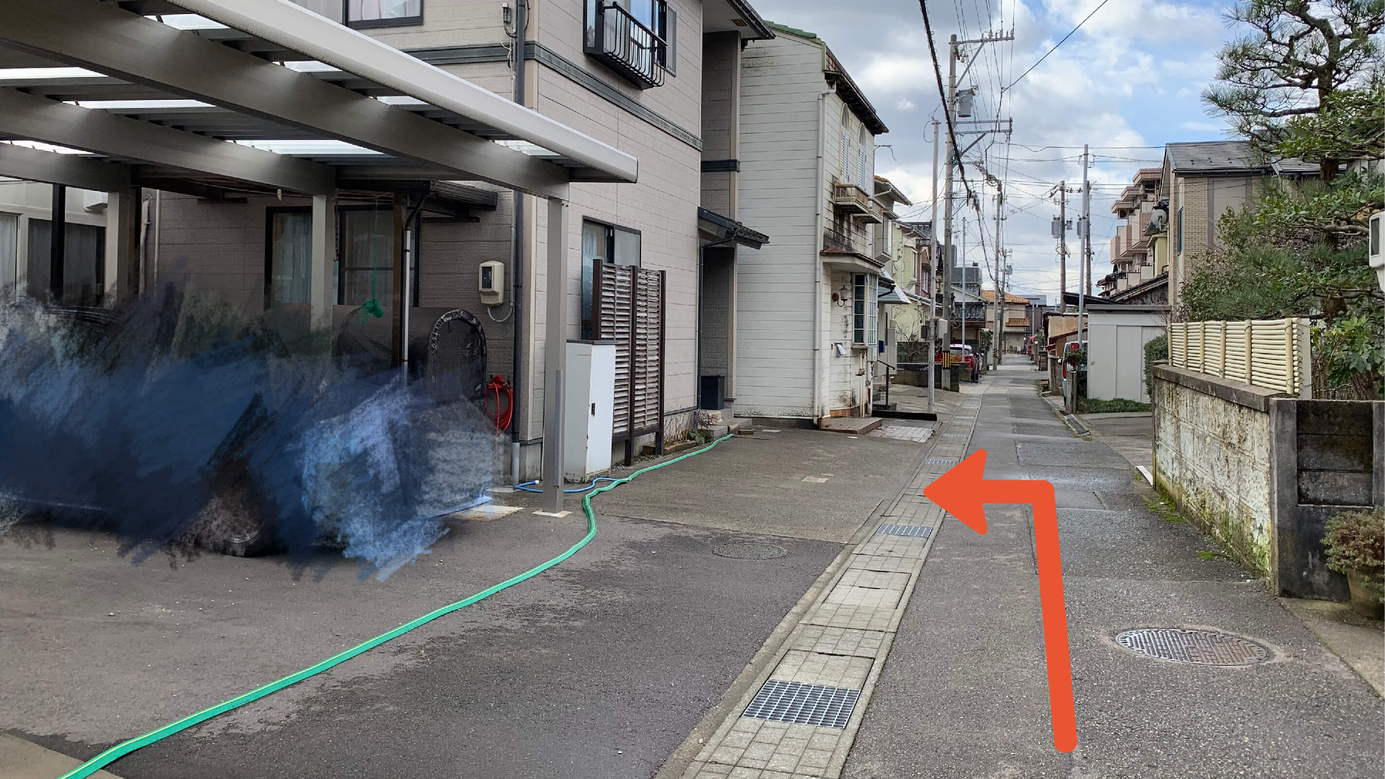 本多町1-12-12駐車場の写真