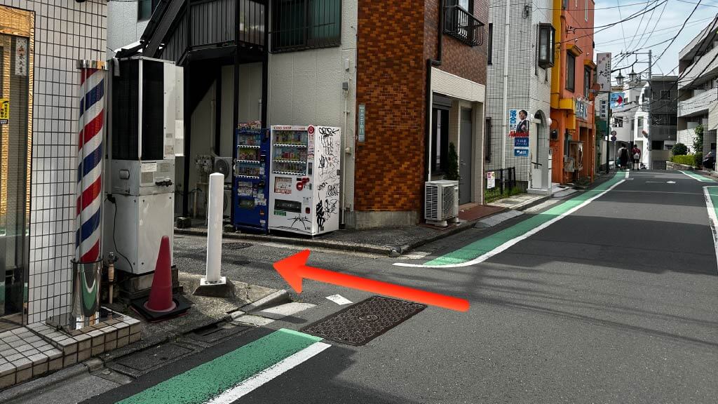 下北沢から近くて安い【二輪】ストール北沢駐車場