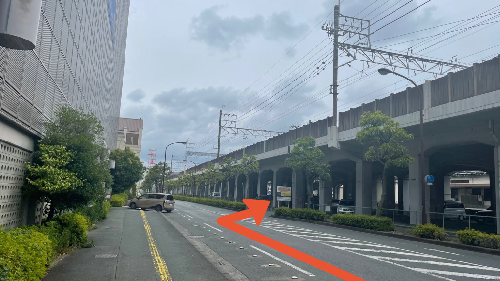 松江中月極駐車場の写真