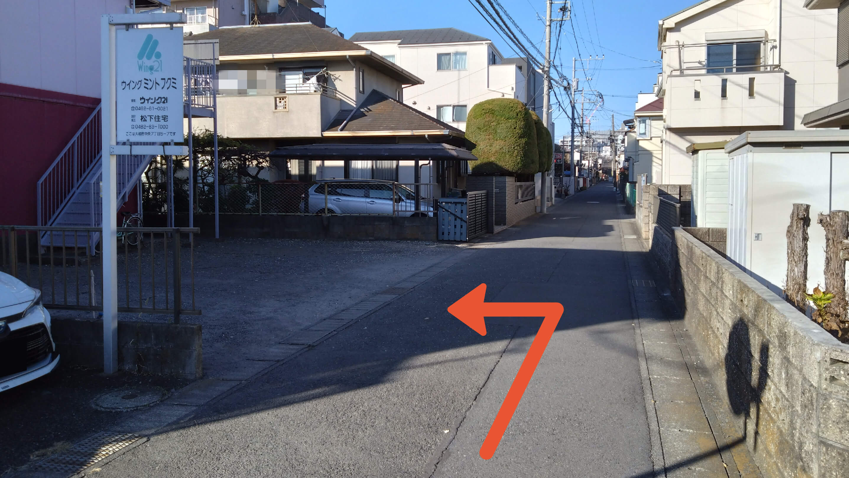 ハイツさつき駐車場の写真