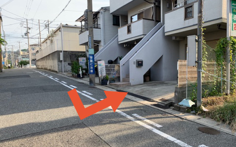 長田町5-3-9駐車場の写真