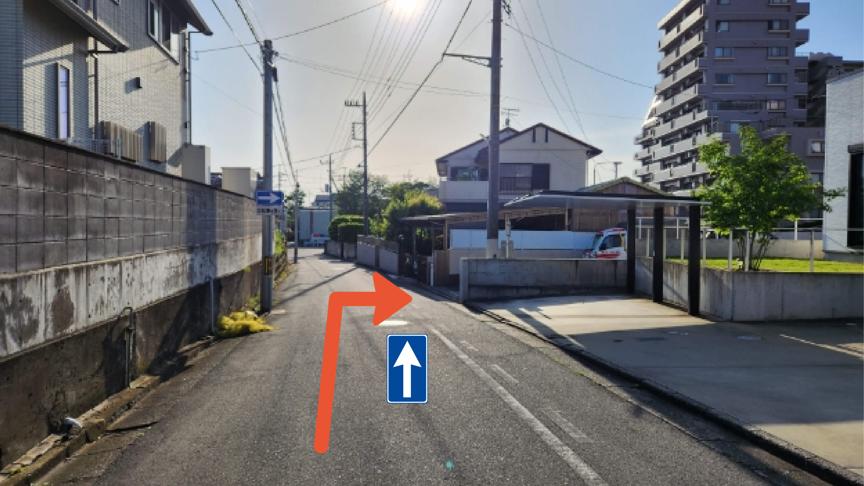 東原1-2-17駐車場の写真