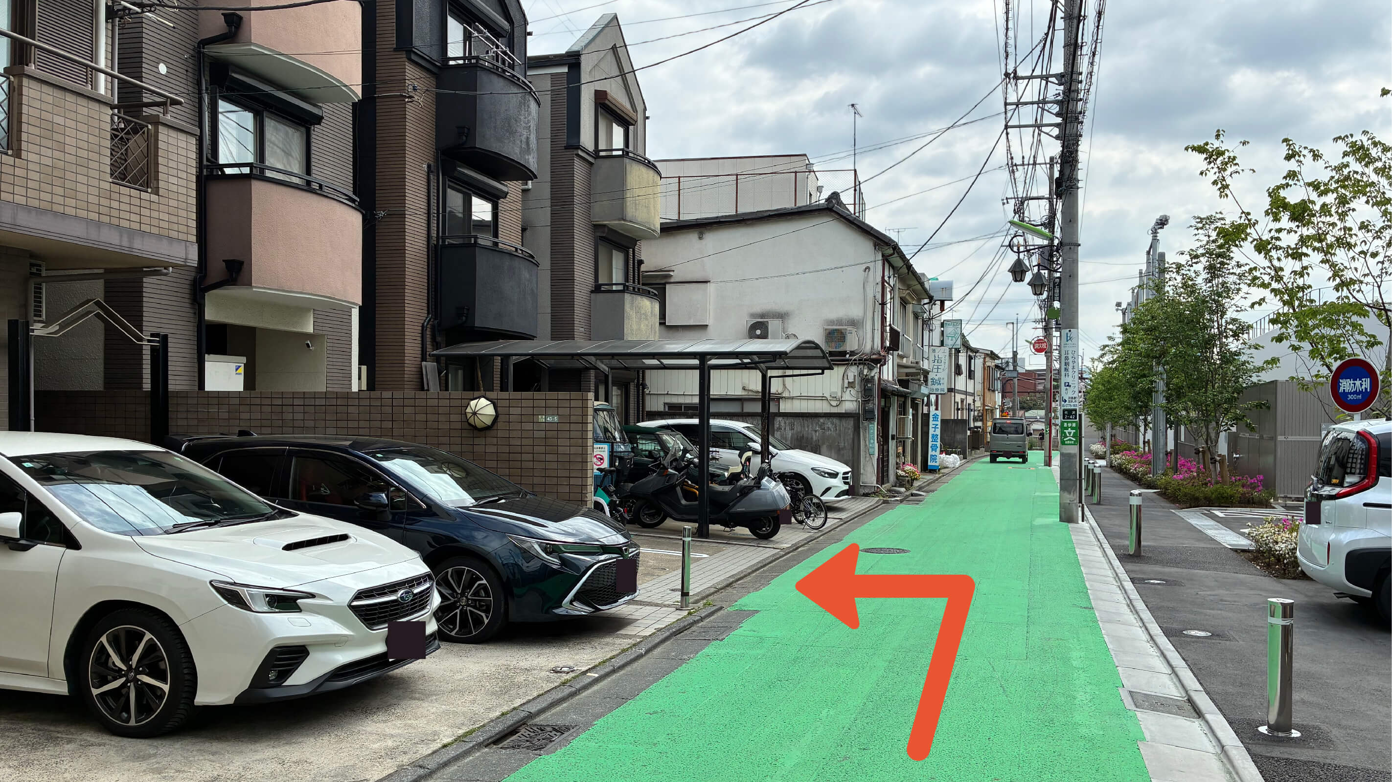 代沢2-43-5２駐車場の写真