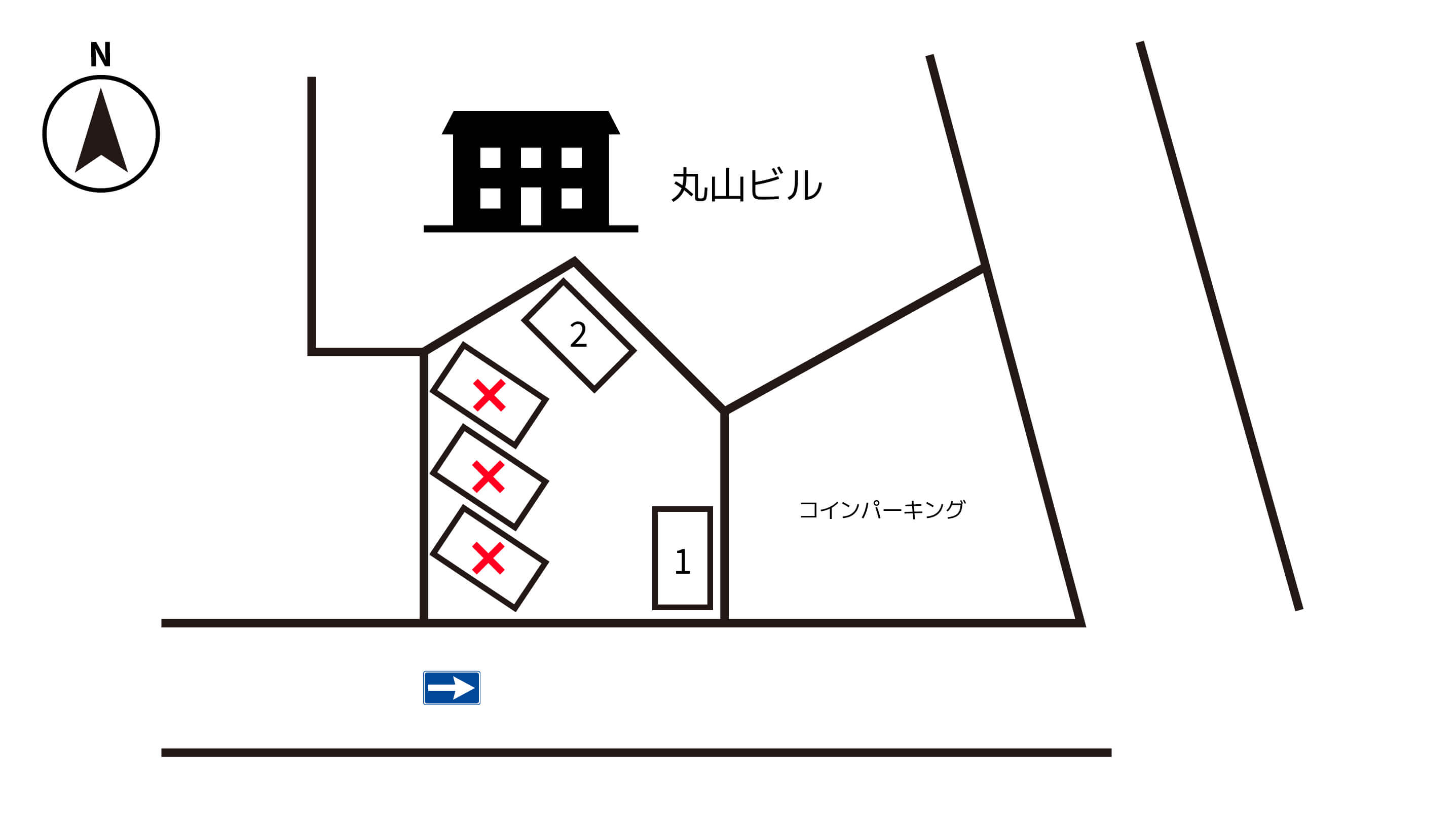 阿波コイン から【 近くて安い 】駐車場｜特P (とくぴー)