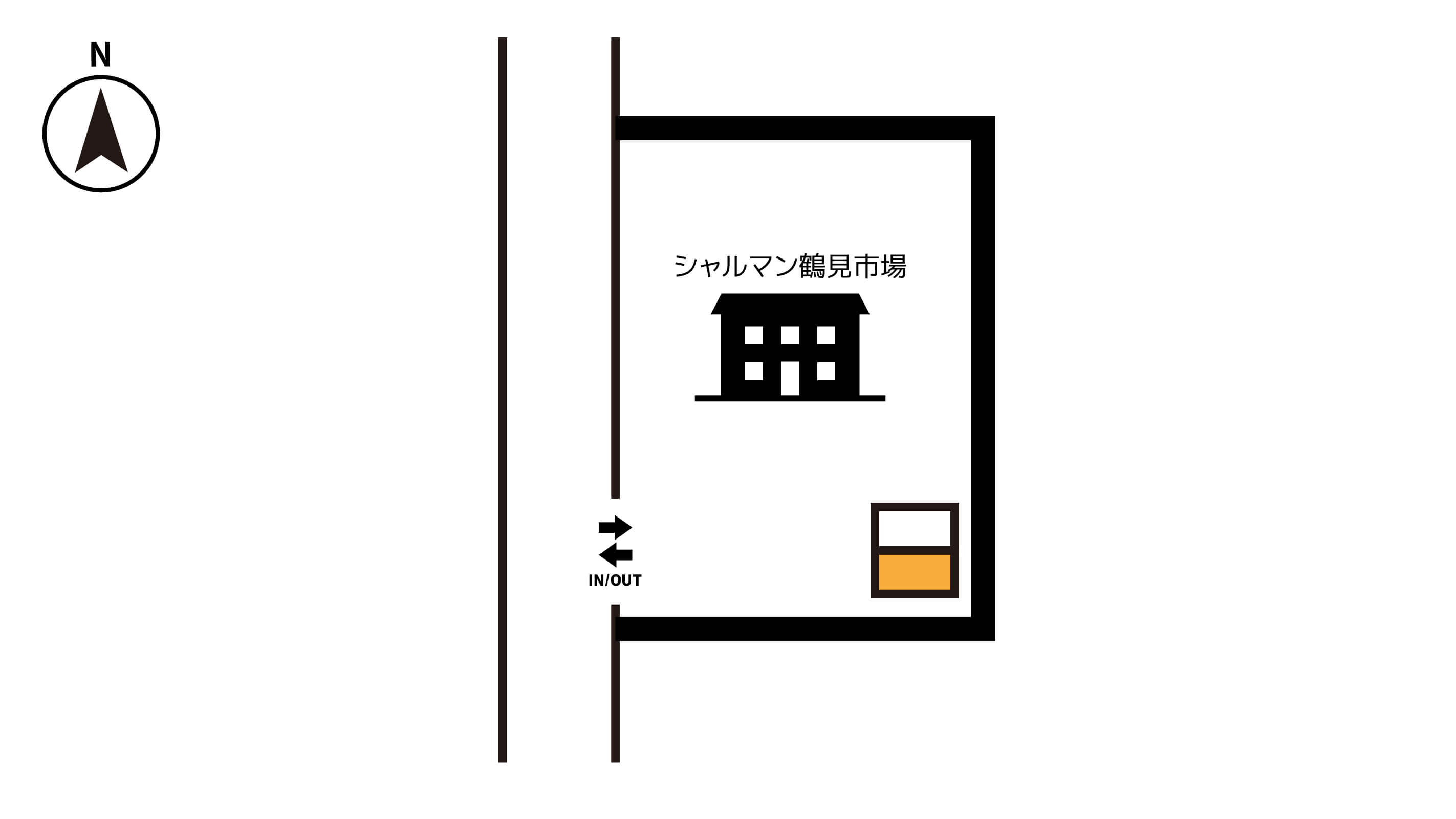 鶴見駅西口行政サービスコーナー から【 近くて安い 】駐車場｜特P (とくぴー)