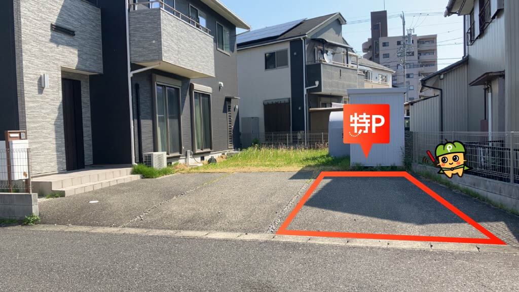 奥町駅から近くて安い木曽川町玉ノ井四ツ辻東45駐車場