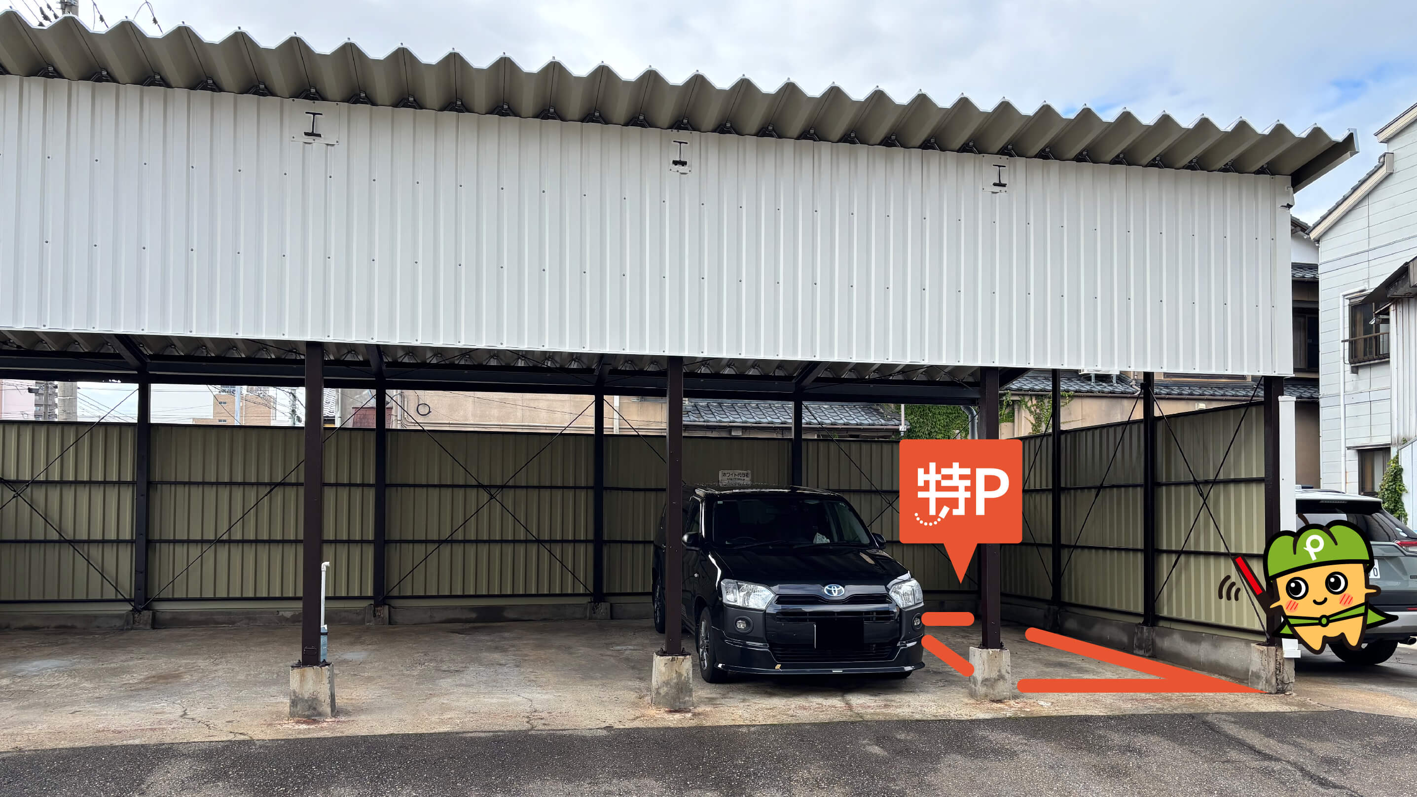 新潟オクトーバーフェストから近くて安い《軽・コンパクト》東大畑通二番町478-1駐車場