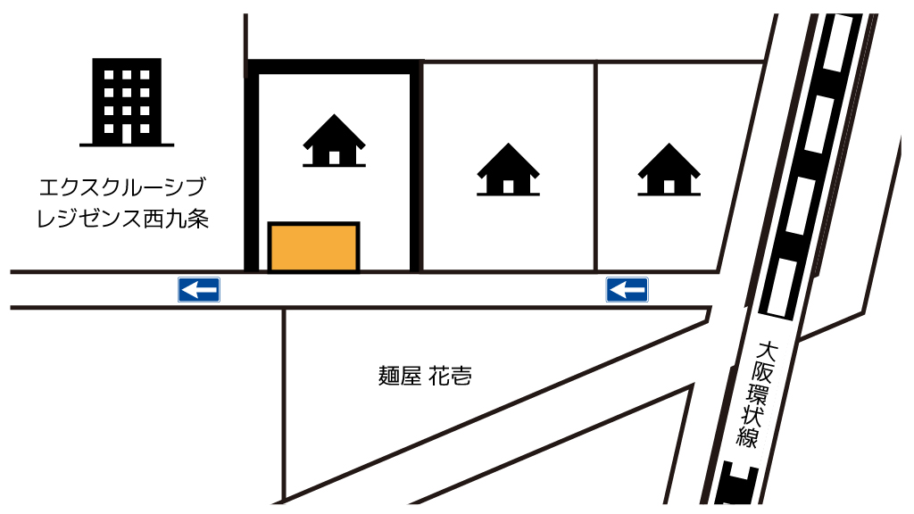 咲くやこの花高等学校 から 近くて安い 駐車場 600 24h 特p とくぴー