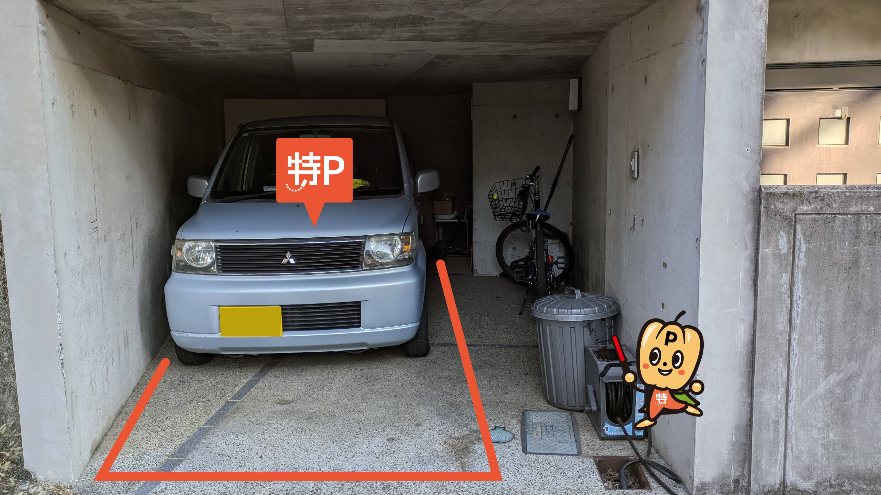 下北沢から近くて安い代田2-8-1駐車場