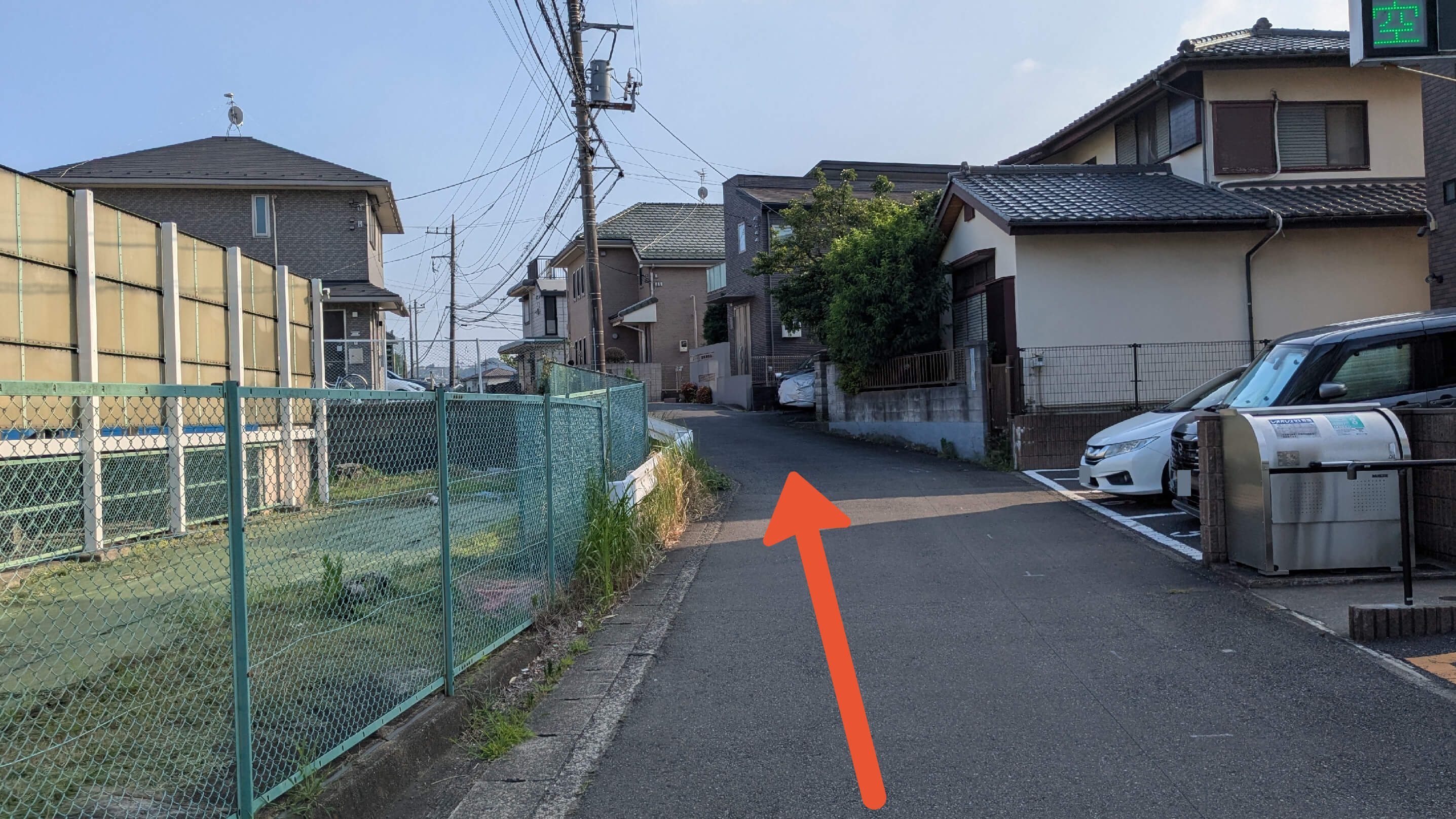 白山2-5-8駐車場の写真