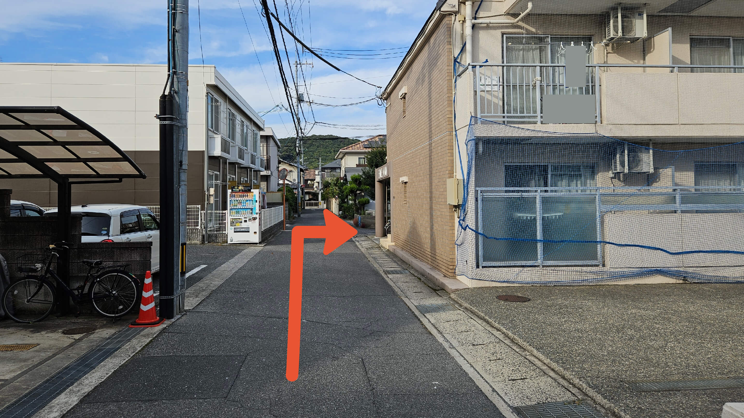 スカイタウン駐車場の写真