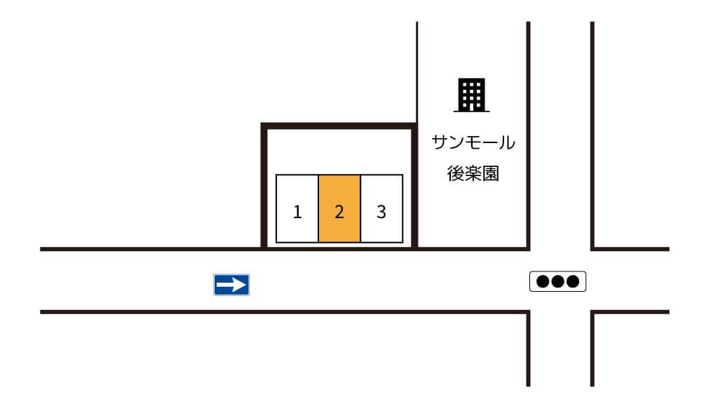 ネットカフェらくーん から 近くて安い 駐車場 350 24h 特p とくぴー