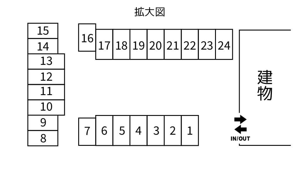 練馬区立こども発達支援センター医務室 から 近くて安い 駐車場 500 24h 特p とくぴー