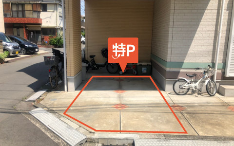 小田公園から近くて安い《軽自動車》寛政町8-1付近駐車場