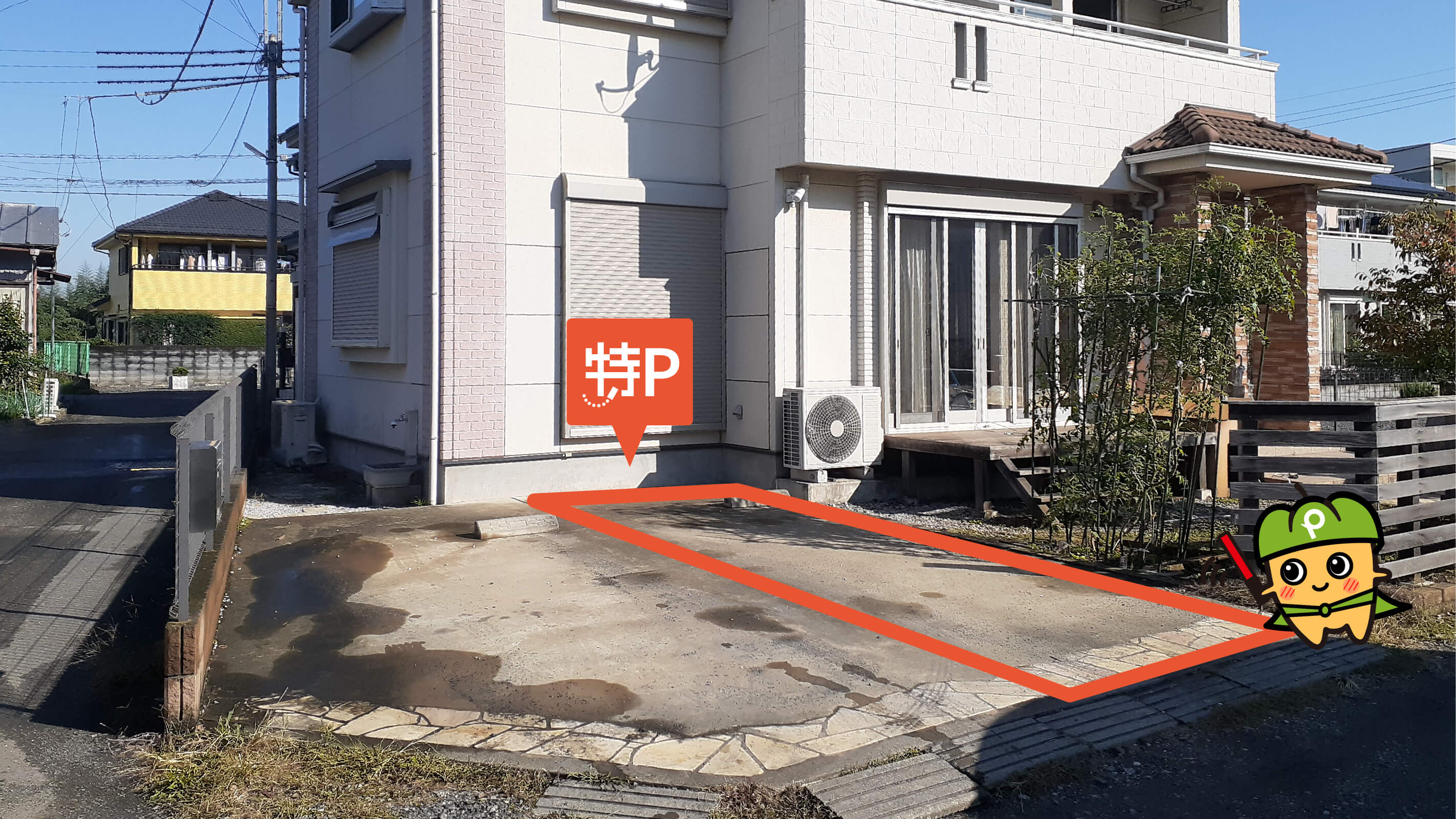 仏子駅から近くて安い【臨時】仏子1098-5駐車場