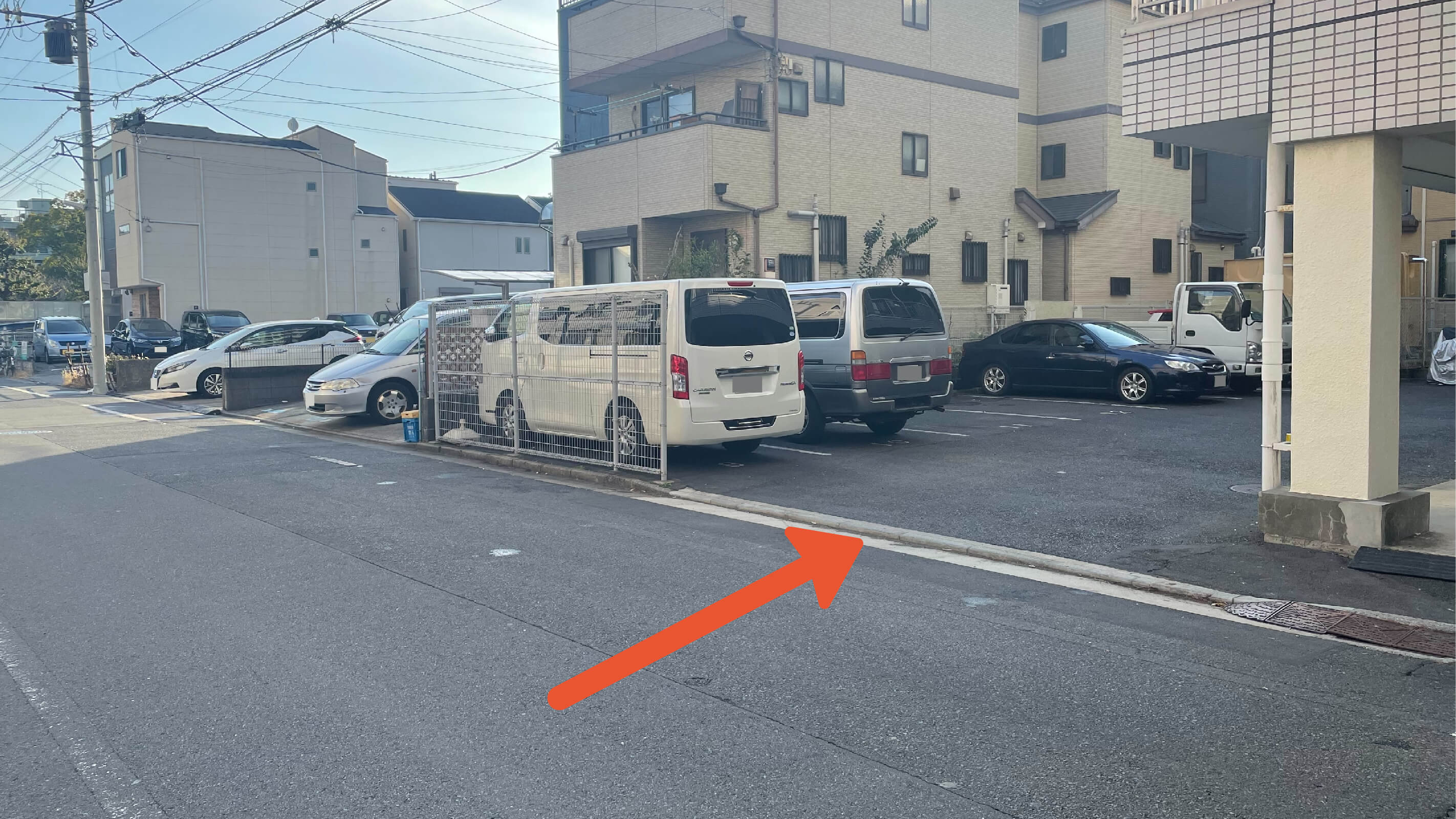 南葛西6-13-12駐車場の写真
