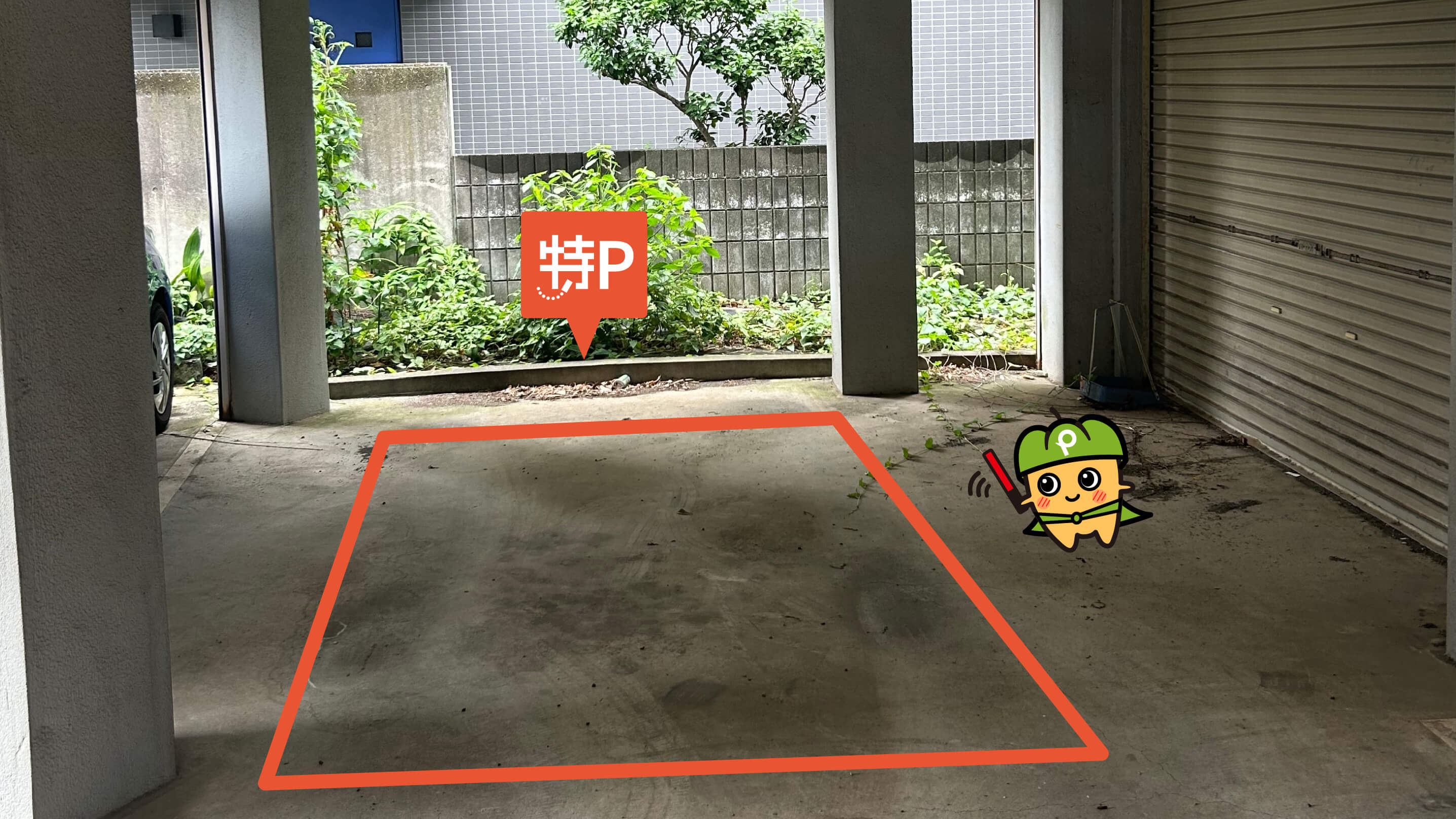 反町から近くて安い【4番】《軽・コンパクトカー》ウエストコーポラス駐車場