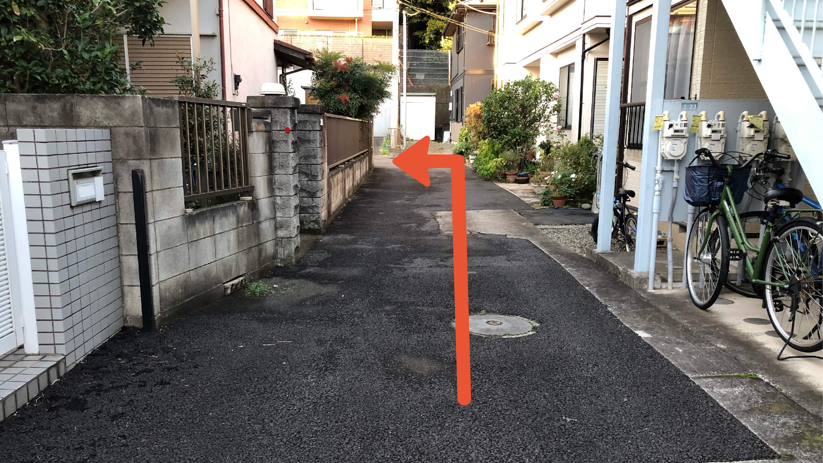東町3-1駐車場の写真