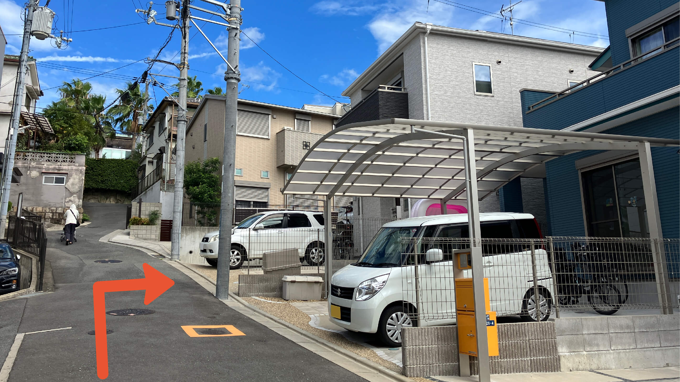 【バイク専用】片山町3-26-5-2駐車場の写真