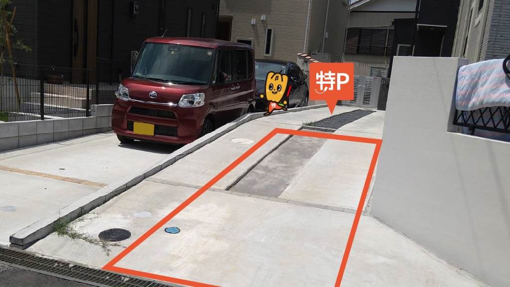 市原市役所から近くて安い《軽・コンパクト》国分寺台中央7-14-34駐車場