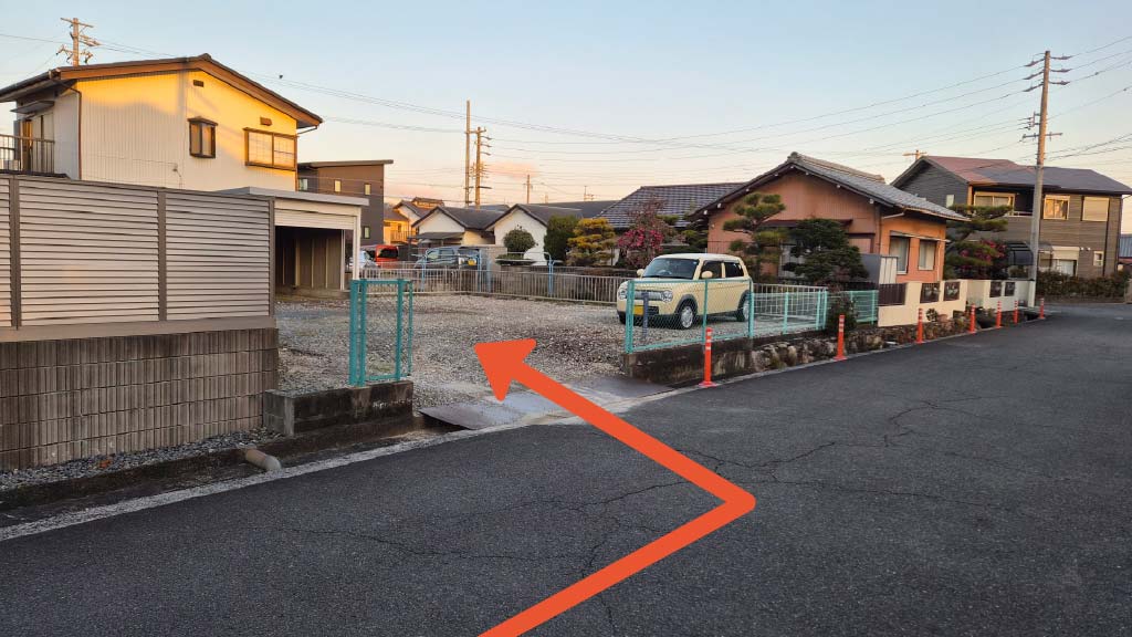 日永西1-23-1駐車場の写真