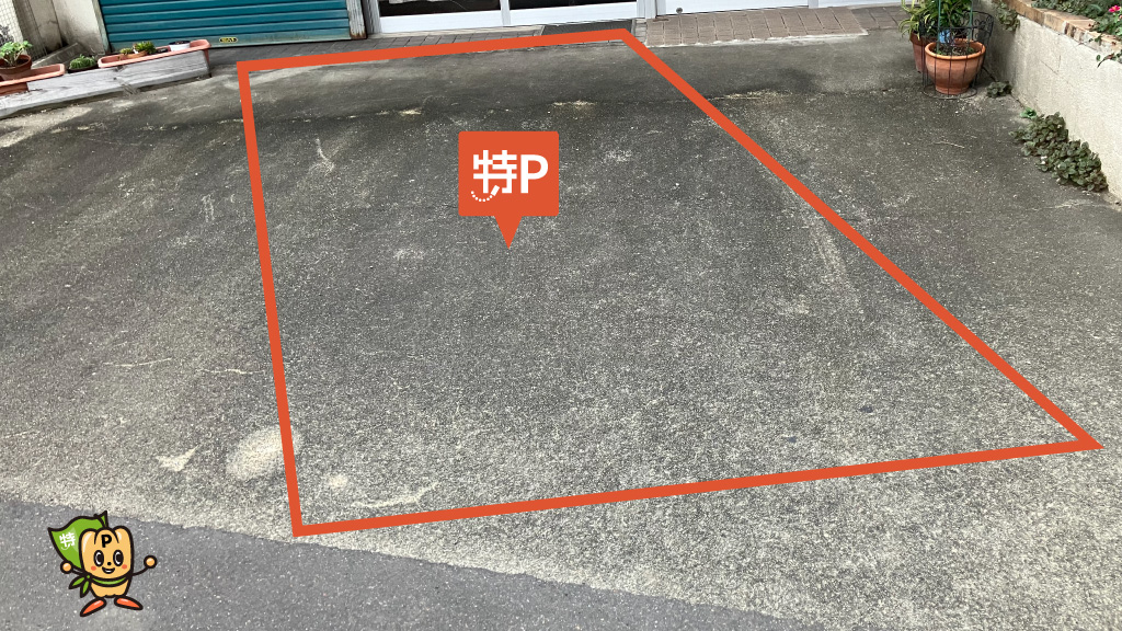 六軒駅から近くて安い【コンパクトカーまで】蘇原早苗町55ー4駐車場