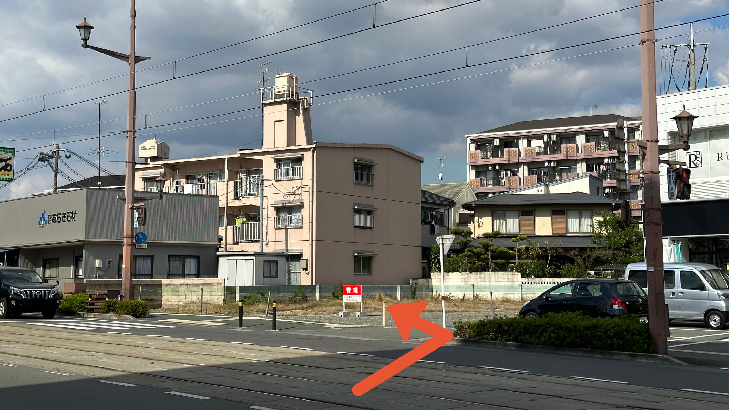 健軍2丁目19-14駐車場の写真