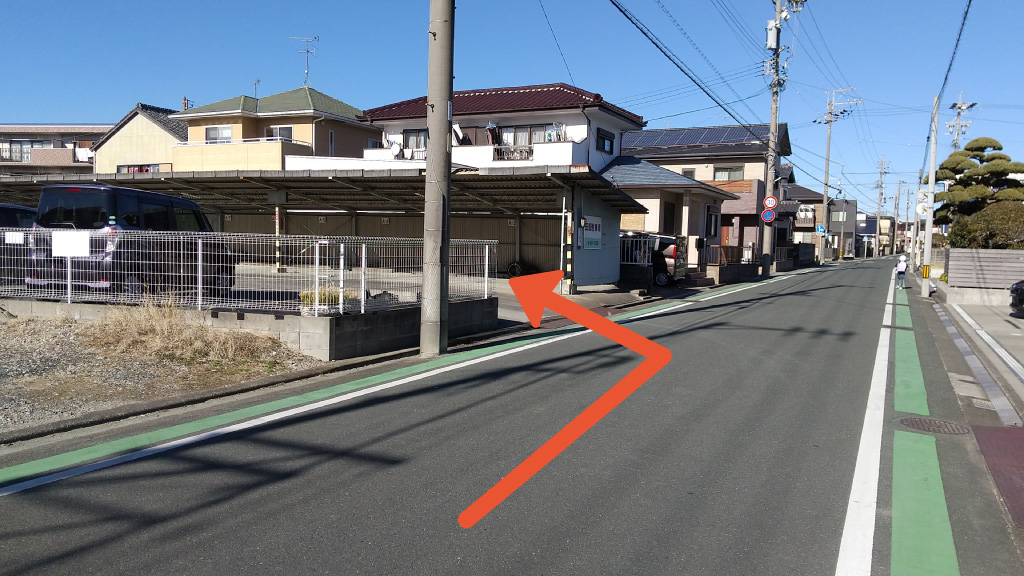 《屋内》田畑駐車場の写真