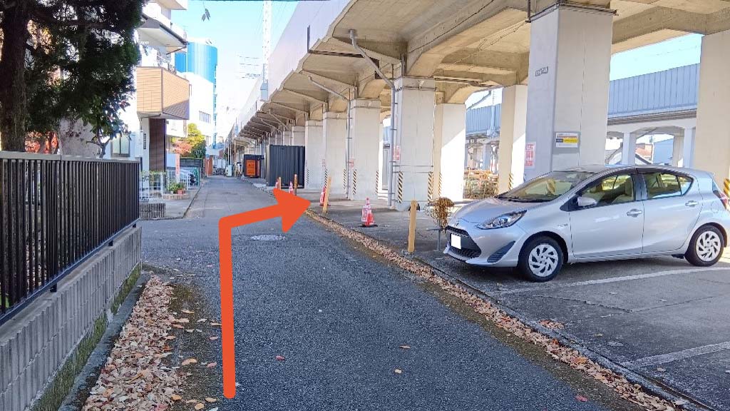 なみ駐車場の写真