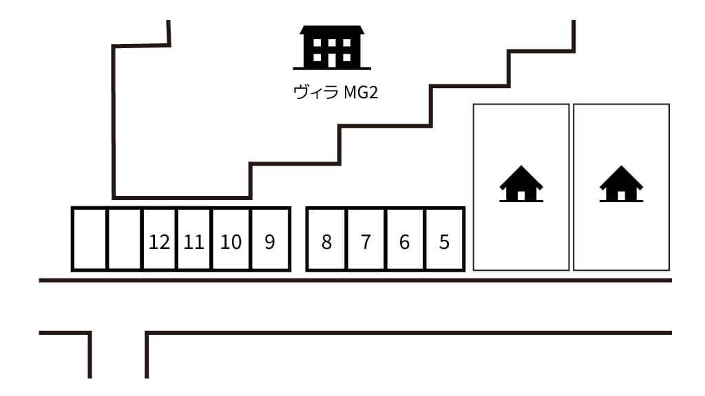 新子安駅から近くて安いヴィラMG2駐車場