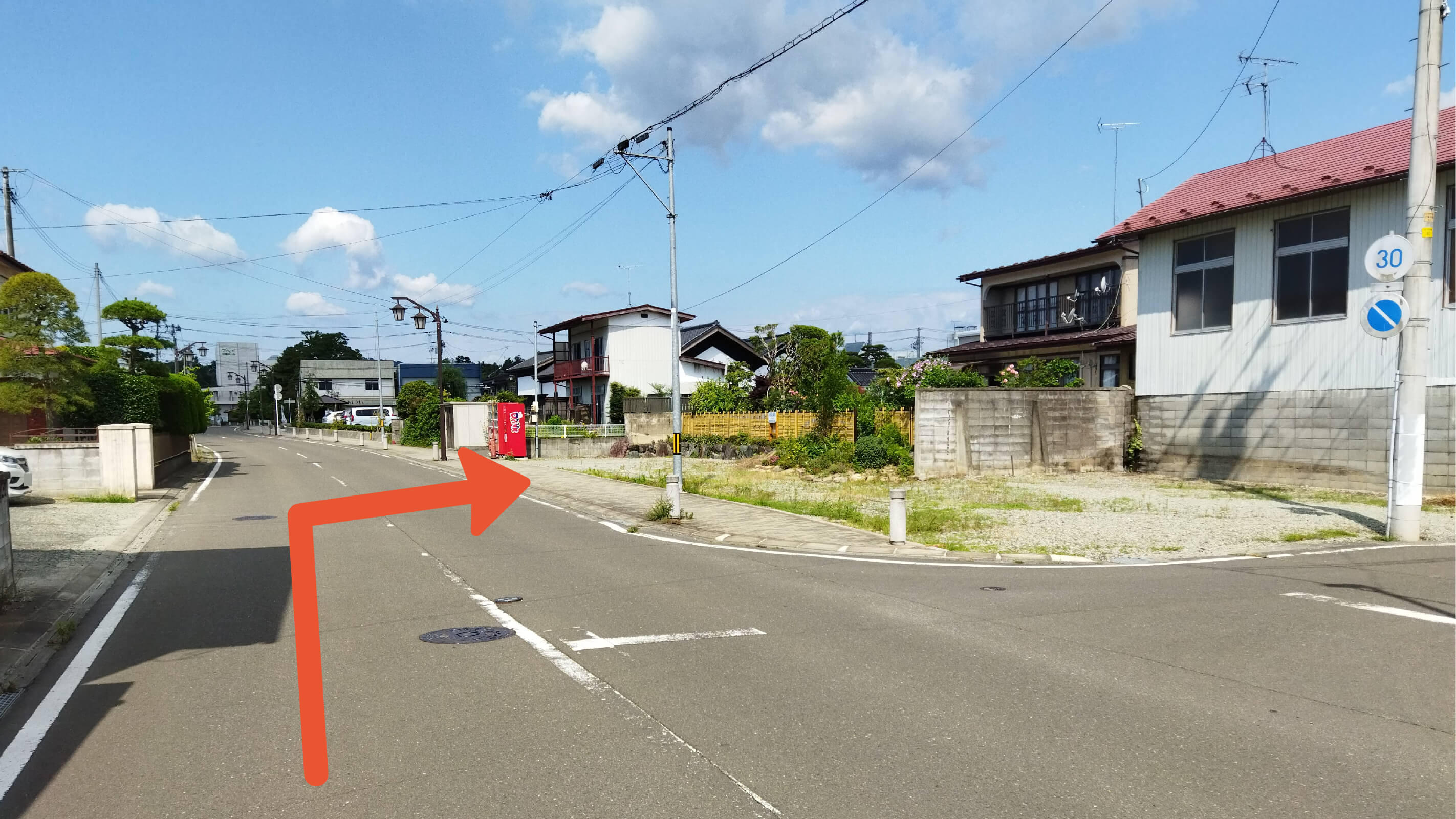 《軽自動車》角田字田町103-3駐車場の写真