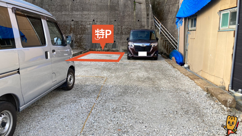 外浦海岸から近くて安いBeachside Base Sotoura 区画A駐車場